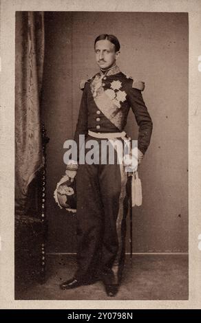 Francesco II, re delle due Sicilie, di Alphonse Bernoud, intorno al 1865 Foto Stock