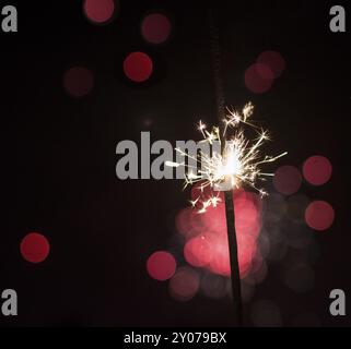 Sparkler Foto Stock