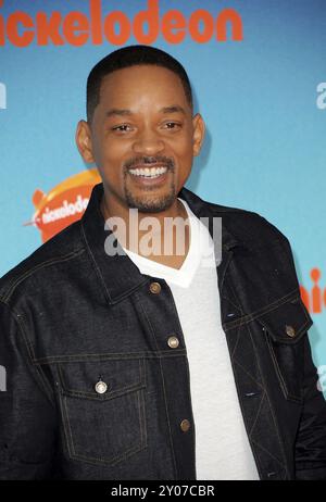 Will Smith ai Nickelodeon's 2019 Kids' Choice Awards tenutosi al Galen Center di Los Angeles, USA il 23 marzo 2019 Foto Stock