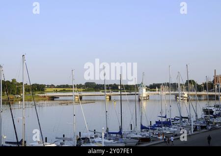 Vista panoramica dello Schlei Foto Stock