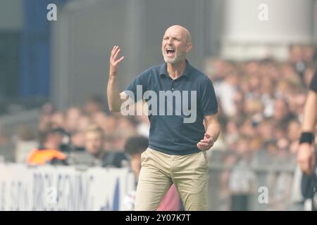 Superligakampen mellem FC København og Brøndby IF i Parken i København søndag den 1. settembre 2024. Crediti: Ritzau/Alamy Live News Foto Stock