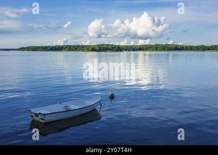 Arcipelago sulla costa svedese al largo di Stoccolma Foto Stock