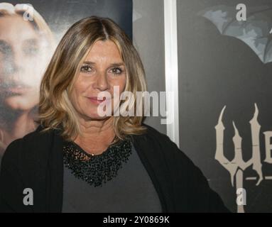 Duesseldorf-NEUSS, GERMANIA, 2 novembre 2019: Cinzia Monreale (*1957, attrice, oltre le tenebre e oltre) al Weekend of Hell 2019 Foto Stock