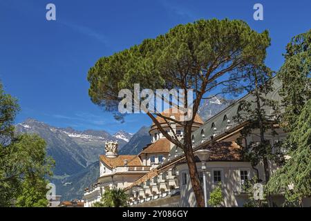 Centro termale a Merano, alto Adige Foto Stock