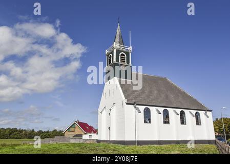 Texel, Paesi Bassi. Agosto 2022. La chiesa del marinaio a Oudeschild, sull'isola di Texel Foto Stock