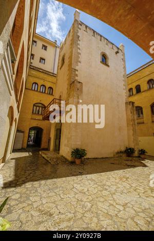 Torre del Palau, Manacor, Maiorca, Isole baleari, Spagna, Europa Foto Stock