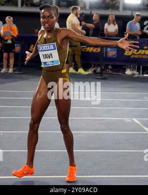 ROM, Italien. 30 agosto 2024. Leichtathletik, Diamond League Golden Gala bRoma 2024, Stadio Olimpico, Roma 3000m Hindernislauf Frauen Winfred Yavi Fotocopyright Chai von der Laage/Miyazaki crediti: dpa/Alamy Live News Foto Stock