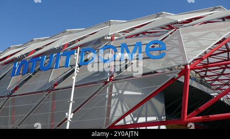 Inglewood, California, USA 27 agosto 2024 Twenty One Pilots the Clancy World Tour Concert all'Intuit Dome il 27 agosto 2024 a Inglewood, California, USA. Foto di Barry King/Alamy Stock Photo Foto Stock