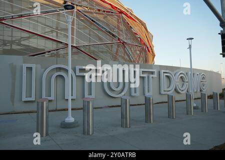 Inglewood, California, USA 27 agosto 2024 Twenty One Pilots the Clancy World Tour Concert all'Intuit Dome il 27 agosto 2024 a Inglewood, California, USA. Foto di Barry King/Alamy Stock Photo Foto Stock