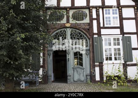 Bellissima porta vecchia Foto Stock