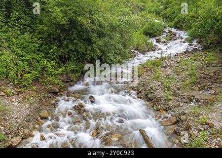 Kalmbach, affluente del Passiere nei pressi di San Martino, Val Passiria, alto Adige Foto Stock