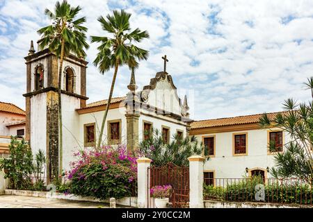 Una delle numerose chiese barocche del centro storico della città di Olinda a Pernambuco, Brasile, Olinda, Pernambuco, Brasile, sud America Foto Stock