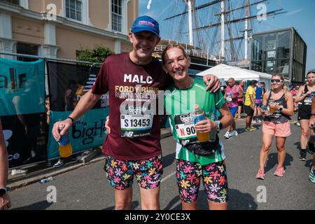 The Big Half 2024, Londra, Regno Unito, 1 settembre 2024 Ehimetalor Unuabona/Alamy Live News Foto Stock