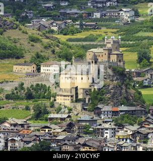 Castello di Saint Pierre 03 Foto Stock