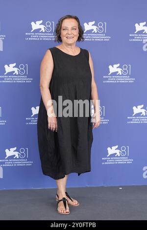 Venezia, Italia. 2 settembre 2024. Orietta Notari partecipa alla photocall "Vermiglio" alla 81° Mostra Internazionale d'Arte cinematografica di Venezia il 2 settembre 2024 a Venezia. (Foto di Gian Mattia D'Alberto/LaPresse) credito: LaPresse/Alamy Live News Foto Stock