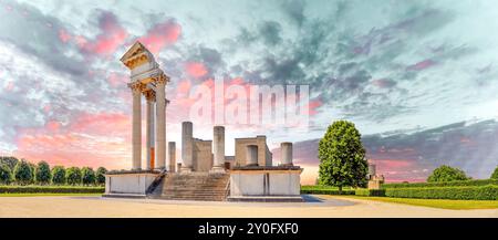 Park, Xanten, Germania Foto Stock