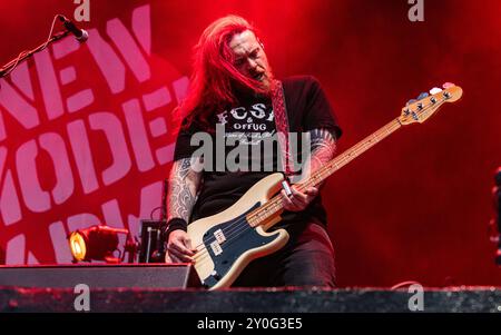 New Model Army al Beautiful Days Festival 2024 Foto Stock