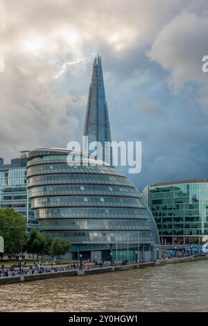 Southwark e Southbank London Foto Stock