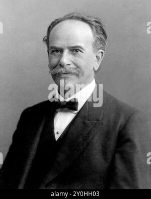 Franz Boas, Franz Uri Boas (1858 – 1942) antropologo tedesco-americano, pioniere dell'antropologia moderna Foto Stock