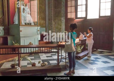 Cuba, l'Avana. Iglesia del Espiritu Santo. Chiesa dello Spirito Santo. 2016-04-02 Foto Stock