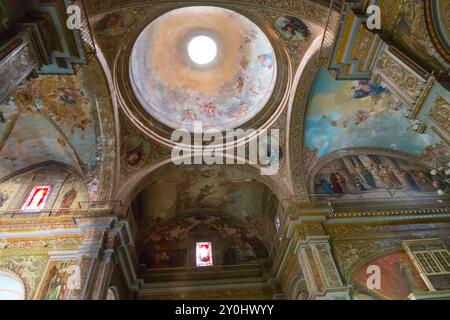 Cuba, l'Avana. Iglesia del Espiritu Santo. Chiesa dello Spirito Santo. 2016-04-02 Foto Stock