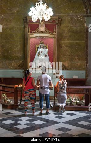 Cuba, l'Avana. Iglesia del Espiritu Santo. Chiesa dello Spirito Santo. 2016-04-02 Foto Stock