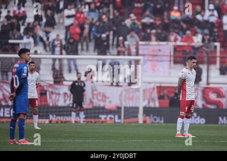 Huracan Tigre minuto de silencio por Juan Izquierdo Foto Stock