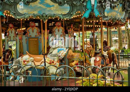 Buon giro di Bryant Park Foto Stock