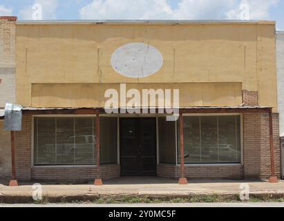 Granger TX: 7 Giugno 2023 - edifici del centro storico di Granger Texas Foto Stock