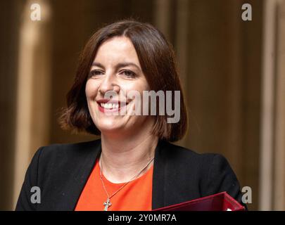 Bridget Phillipson, Segretario dell'istruzione, arriva ad una riunione di gabinetto al 10 di Downing Street a Londra. Crediti: Ian Davidson/Alamy Live News Foto Stock