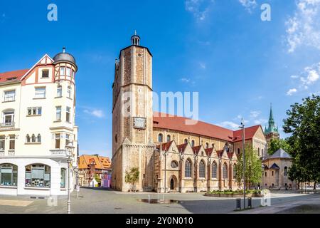 Città vecchia di Braunschweig, Germania Foto Stock