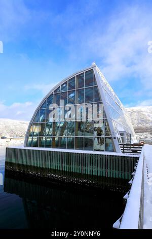 Museo MS Polstjerna, città di Tromso, Norvegia settentrionale Foto Stock