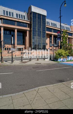 Il tribunale, Quayside, Newcastle upon Tyne Foto Stock