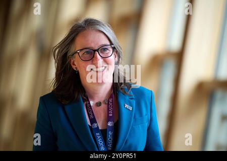 Edimburgo Scozia, Regno Unito 03 settembre 2024. Maree Todd MSP al Parlamento scozzese. credito sst/alamy notizie in diretta Foto Stock