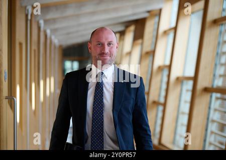 Edimburgo Scozia, Regno Unito 03 settembre 2024. Neil Gray MSP al Parlamento scozzese. credito sst/alamy notizie in diretta Foto Stock