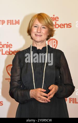 Corinna Harfouch bei der „die Ironie des Lebens“ Film Premiere AM 3.09.2024 a Muenchen Foto Stock