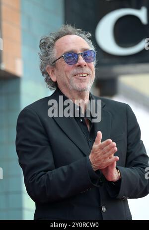 Los Angeles, Stati Uniti. 3 settembre 2024. LOS ANGELES, CA. 3 settembre 2024: Tim Burton su Hollywood Boulevard dove Tim Burton è stato onorato con una stella sulla Hollywood Walk of Fame. Crediti fotografici: Paul Smith/Alamy Live News Foto Stock