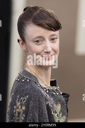 Londra, Regno Unito, 3 settembre 2024. Andrea Riseborough partecipa alla LEE UK Premiere Arrivals a Odeon Luxe, Leicester Square il 3 settembre 2024, a Londra, Inghilterra, Regno Unito. Credito: S.A.M./Alamy Live News Foto Stock