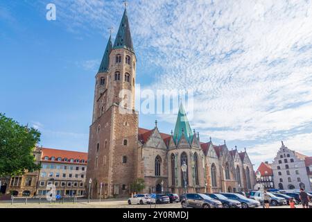 chiesa di San Martini Braunschweig, Brunswick Niedersachsen, bassa Sassonia Germania Foto Stock