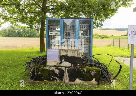 L'Eichsfeld Borderland Museum è un museo storico vicino a Teistungen, con un centro educativo adiacente e un percorso escursionistico circolare lungo il confine Foto Stock