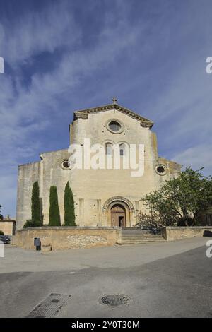 Chiesa romanica di Notre-Dame, Saint-Paul-Trois-Chateaux, Saint-Paul-Trois-Chateaux, Saint, Drome, Drome, Tricastin, Provenza, Francia, Europa Foto Stock