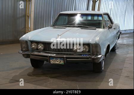 1964 Buick Riviera in blu. Foto Stock