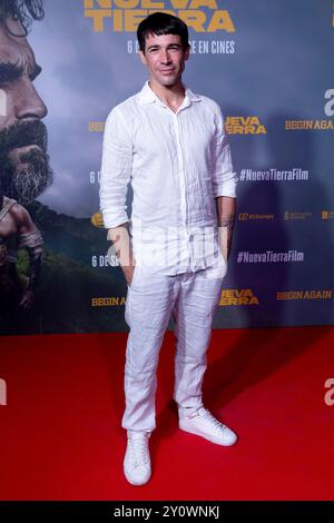 Madrid, Spagna. 3 settembre 2024. Juanjo Ballesta partecipa al servizio fotografico "Nueva Tierra" al Cine Palacio de la Prensa di Madrid. Credito: SOPA Images Limited/Alamy Live News Foto Stock