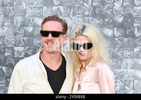 Damian Lewis e Alison Mosshart, LEE - UK Premiere, Leicester Square, Londra, Regno Unito, 3 settembre 2024, foto di Richard Goldschmidt Foto Stock