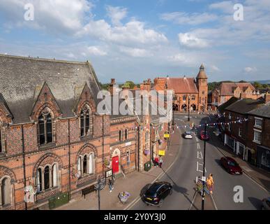 Sandbach The Literary Institute, Cheshire, Inghilterra Foto Stock