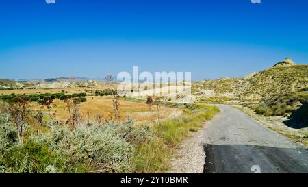 Il Parco dei Calanchi Lucani, Provincia di Matera, Basilicata, Italia Foto Stock