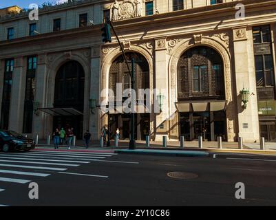 Il Daniel Patrick Moynihan Train Hall alla Pennsylvania Station di New York mercoledì 28 agosto 2024. (© Richard B. Levine) Foto Stock