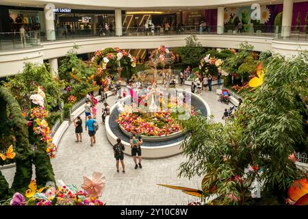 The American Dream Mall a East Rutherford, New Jersey, sabato 31 agosto 2024. (© Richard B. Levine) Foto Stock