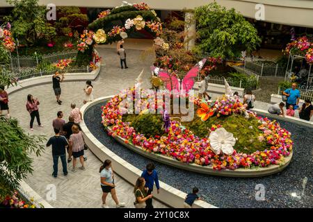 The American Dream Mall a East Rutherford, New Jersey, sabato 31 agosto 2024. (© Richard B. Levine) Foto Stock