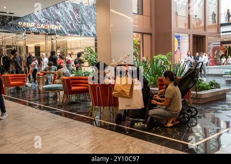 The American Dream Mall a East Rutherford, New Jersey, sabato 31 agosto 2024. (© Richard B. Levine) Foto Stock